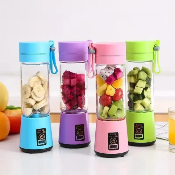 Mini Electric Juicer & Blender – Handheld, Portable & Multifunctional - Image 2