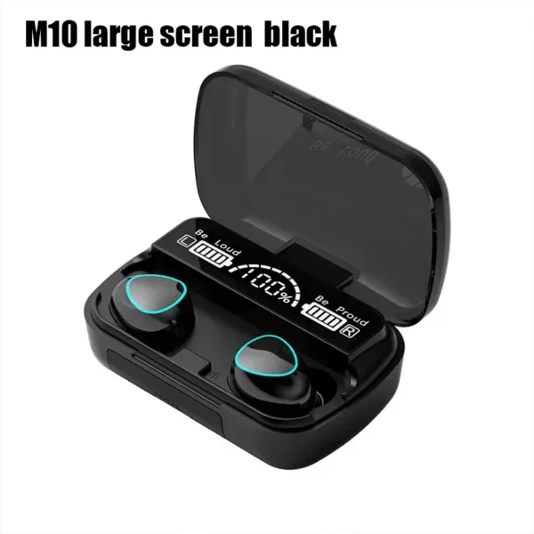 M10 Wireless Bluetooth Earbuds long battery life - Image 4