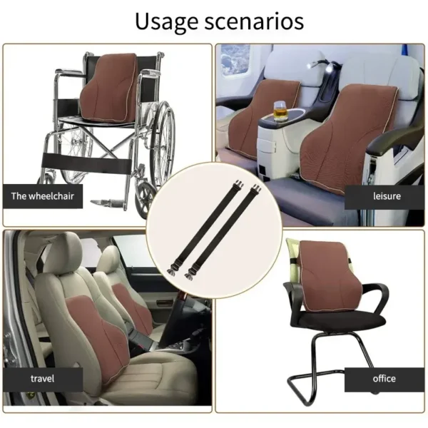 Universal Lumbar Support Cushion for Office & Car - Image 2