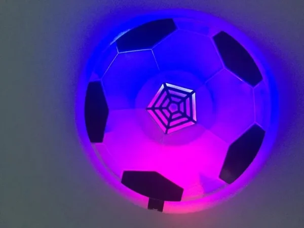 Hover Ball With Lights Air Floating Soccer Toy With Led Lights And Foam Bumper, Indoor Games For Kids - Image 8