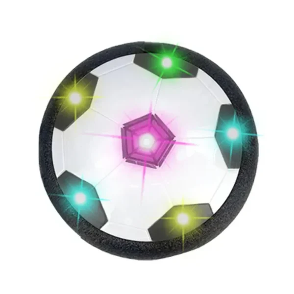 Hover Ball With Lights Air Floating Soccer Toy With Led Lights And Foam Bumper, Indoor Games For Kids - Image 7