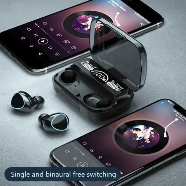 M10 Wireless Bluetooth Earbuds long battery life - Image 8