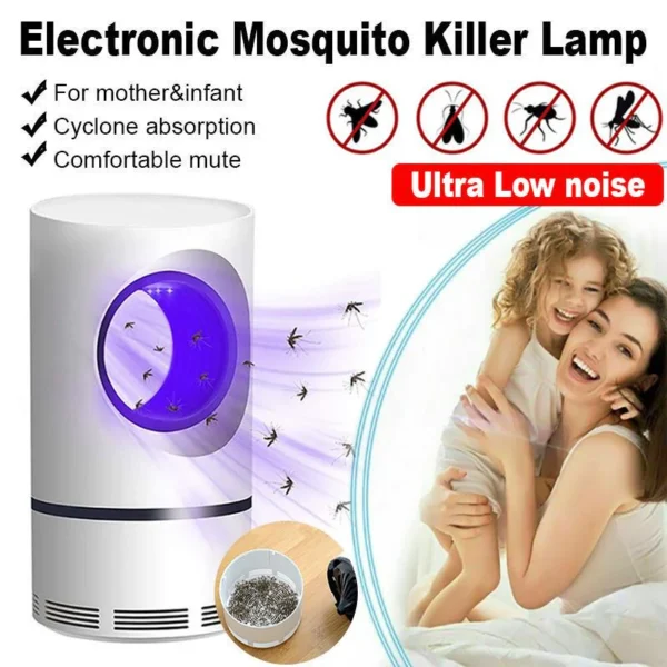 Ultra Violet Light Mosquito Killer Lamp USB Powered Big Size