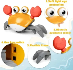 crawling crab baby toy random 5